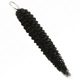 20" Water Wave Feather Crochet