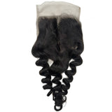 Raw Vietnamese Ripple Curly 5x5 Swiss Closure