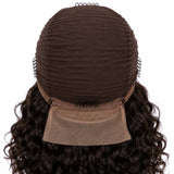 Coffee 13x4 Transparent Lace Front Bob Wig