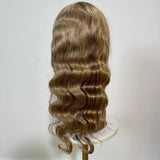 Body Wave Silicone Skin Medical Wig