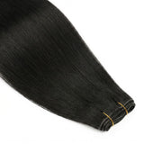 Jet Black Invisible Clip-ins