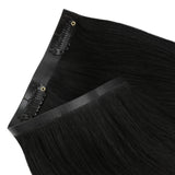 Jet Black Seamless Clip-ins