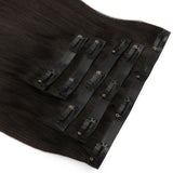 Off Black Invisible Clip-ins