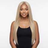 Warm Honey Blonde Seamless Clip-ins